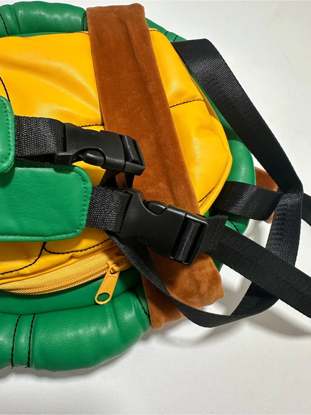 Kidrobot PHUNNY TMNT Turtle Shell Backpack NWOT No Pizza